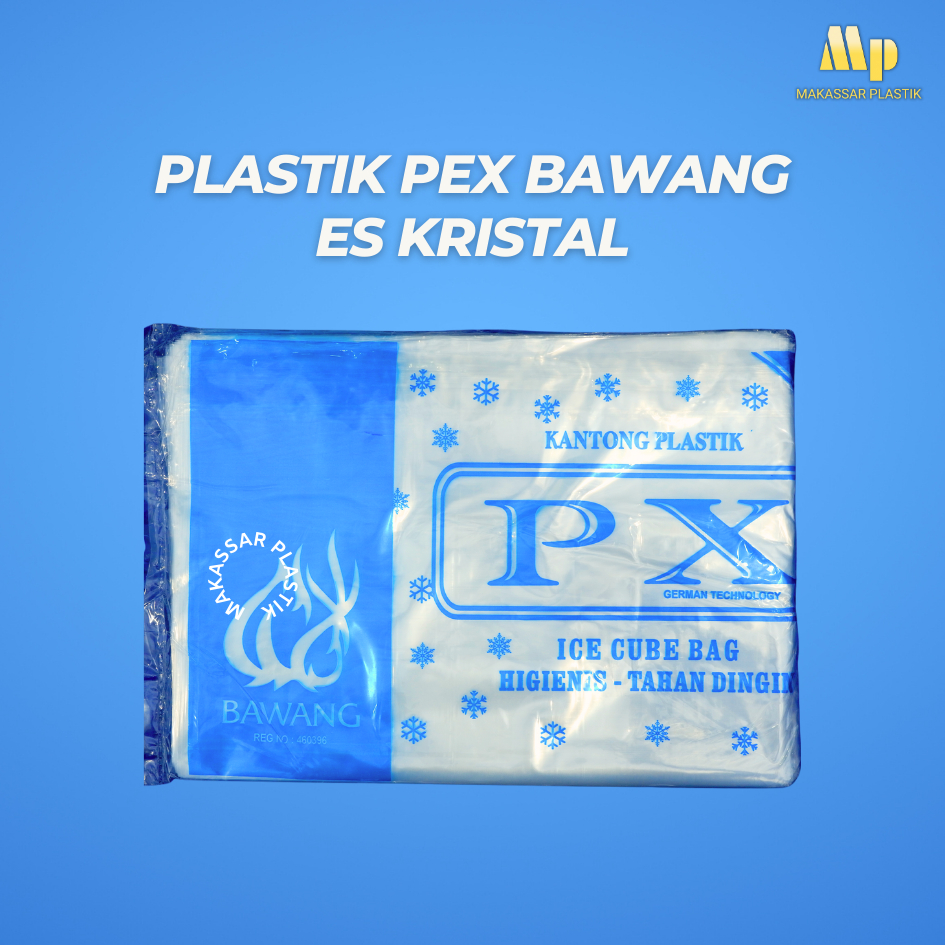 PLASTIK PEX BAWANG ES KRISTAL / PLASTIK ES KRISTAL / PLASTIK PEX BAWANG @50 LBR
