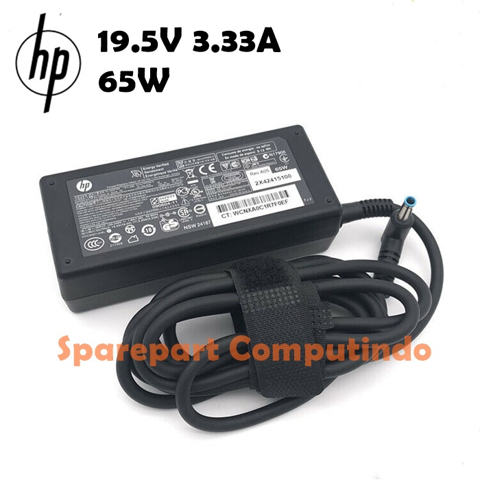 Charger Adaptor Laptop Hp 14S-DQ5115TU intel Core i3 Series