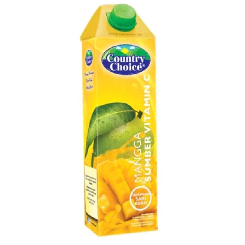 

Country Choice Mango - Jus Mangga 1 Liter (1 dus isi 12 pcs)