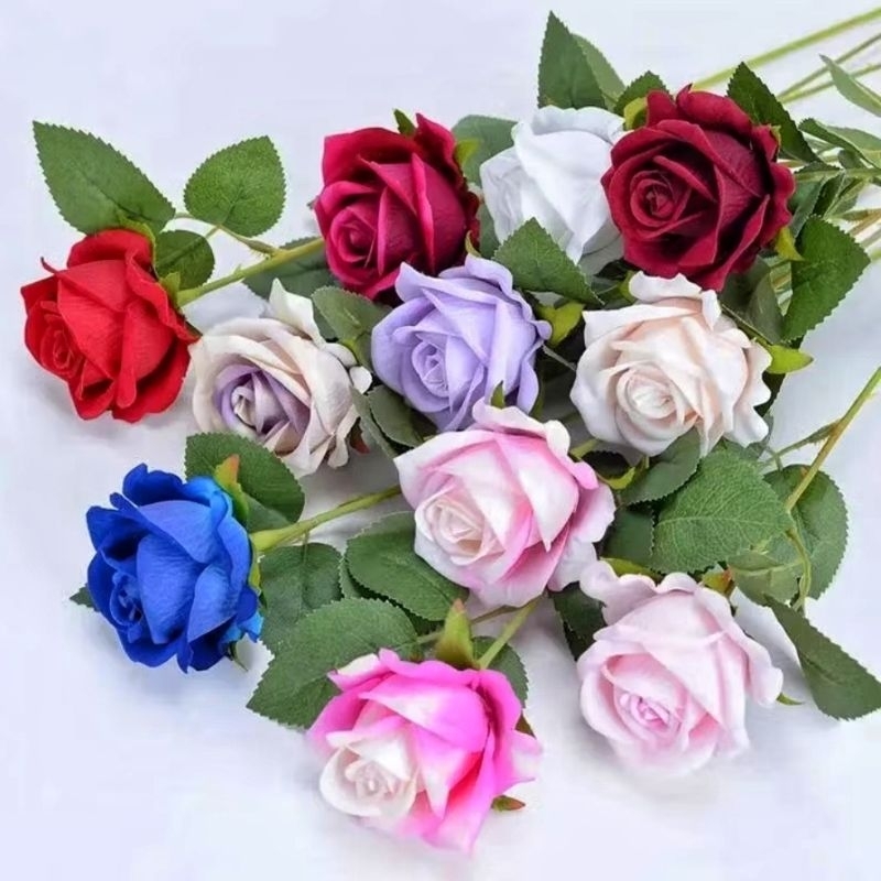 Bunga mawar/mawar bludru/bunga artifical/mawar rose