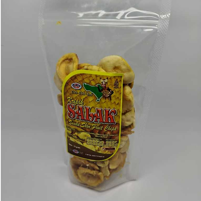 

kripik salak Riris Oleh Oleh Khas Bali 75gr