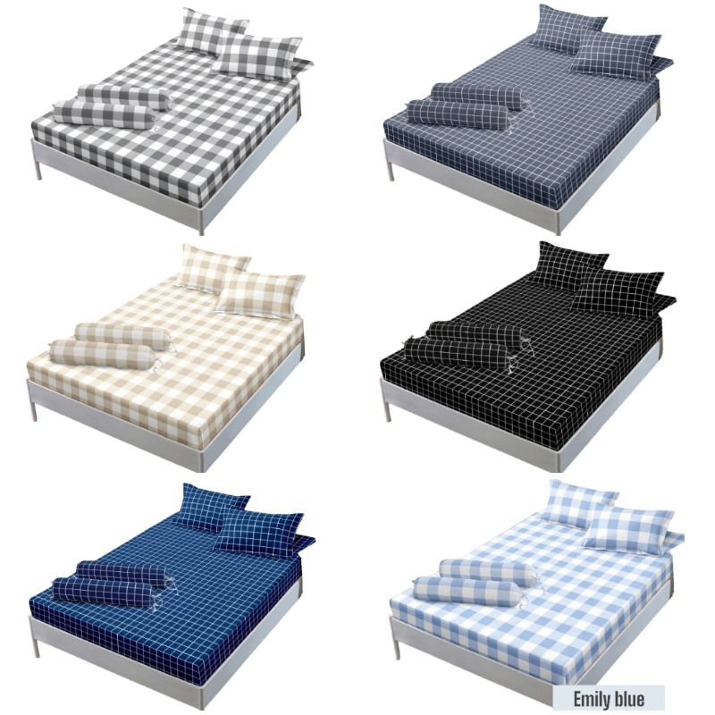 Sprei Fullset Sarung Bantal Dan Guling Ready Semua Ukuran Motif Motif Cantik