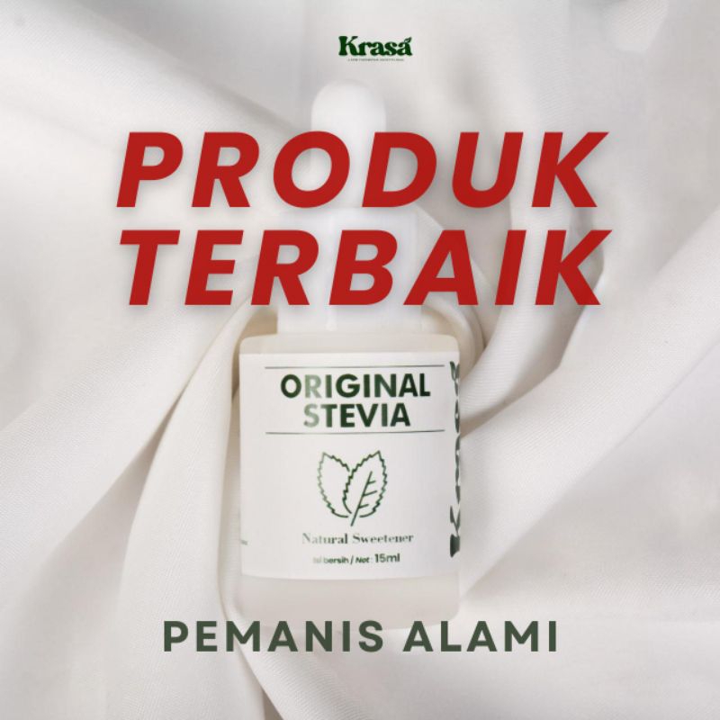 

STEVIA PEMANIS ALAMI - 15ML (KRASA)