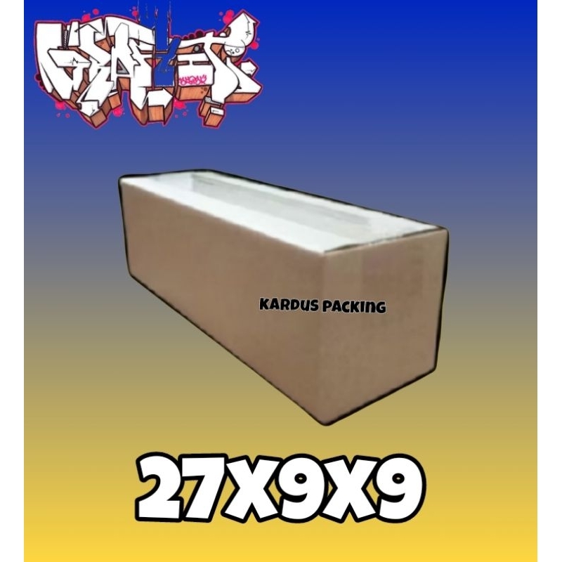 

kardus packing 27x9x9 kardus murah/kardus mini/kardus grosir