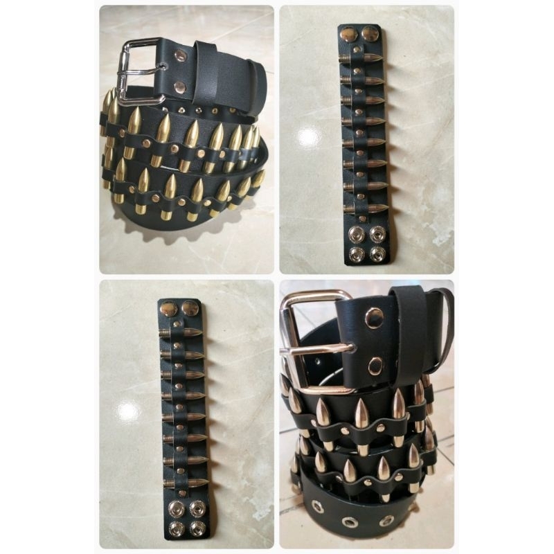 GESPER SPIKE PELURU/SABUK SPIKE PELURU/IKAT PINGGANG