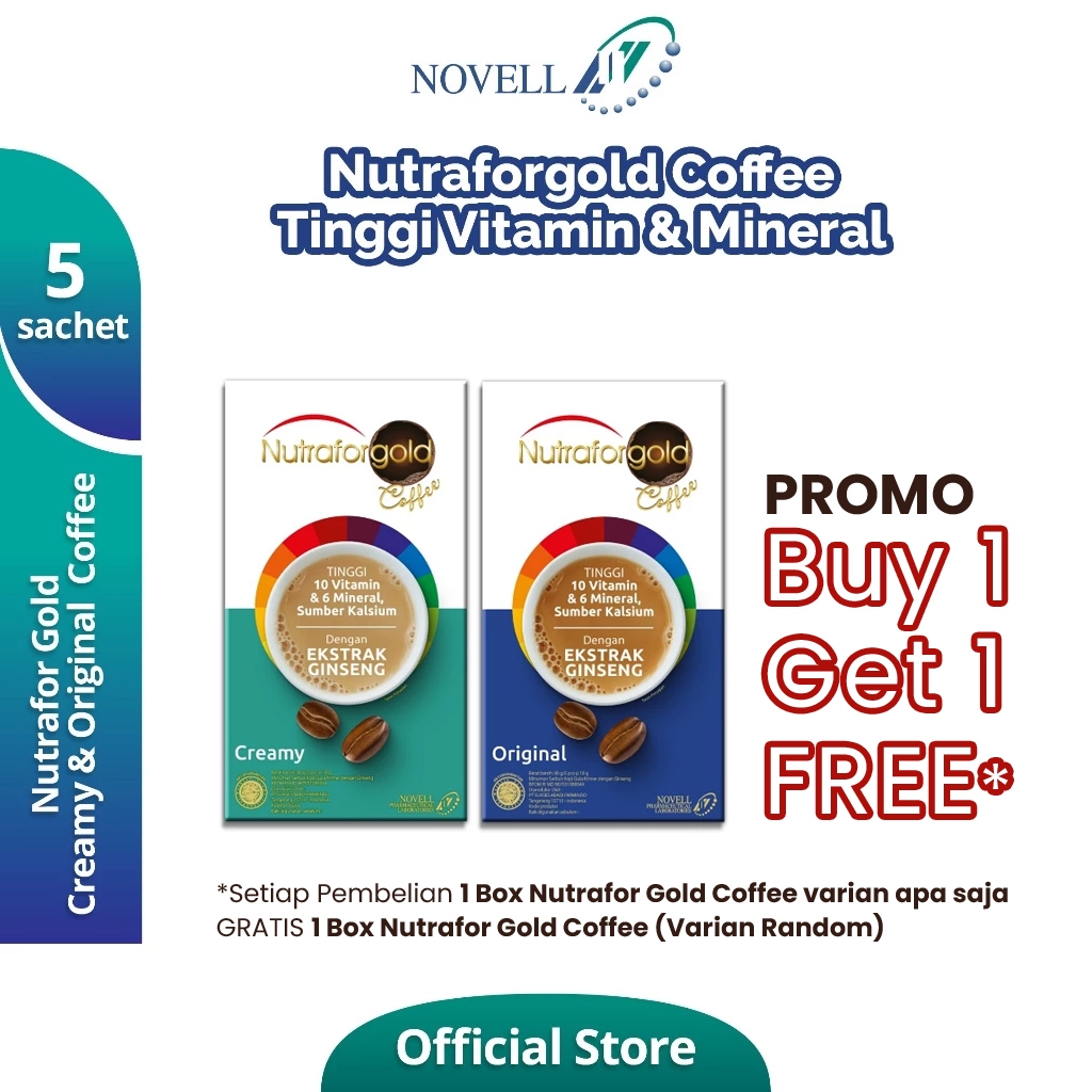 

[BELI 1 GRATIS1] Nutrafor Gold Coffee - PROMO KHUSUS