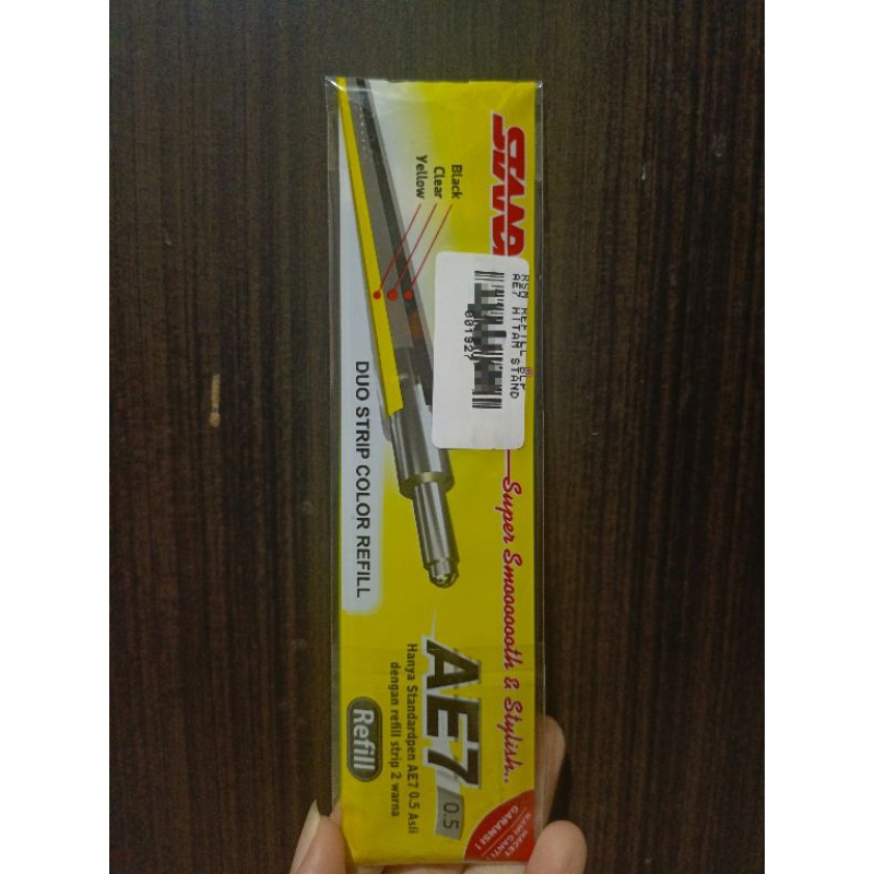 

1 PACK (12 PCS) REFILL BOLPEN AE7 STANDARD / REFILL BALLPOINT AE7/REFILL PULPEN STANDARD