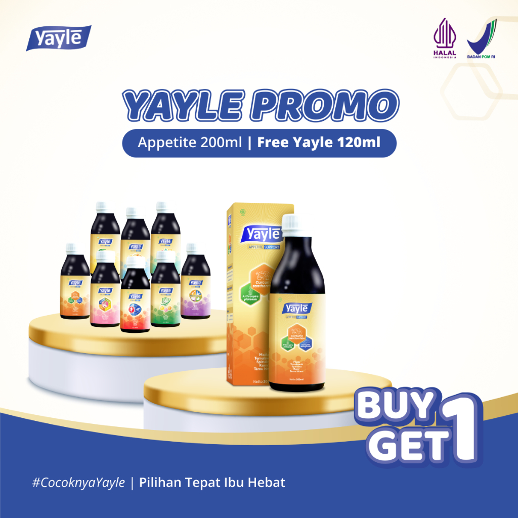 [BUY 1 GET 1] Yayle Appetite 200ml FREE Yayle 120ml