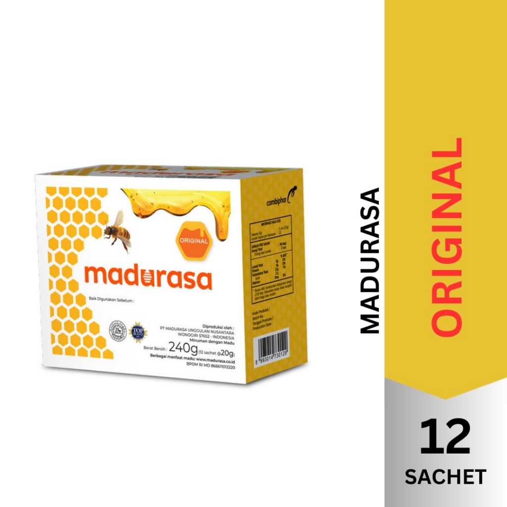 

MADURASA Original - 12 sachets Perbox - VITAMIN PROMO