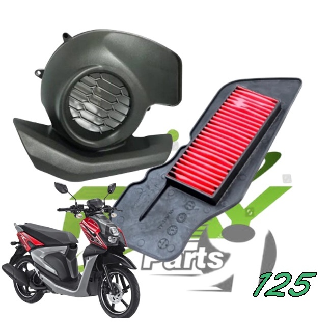 Filter udara X ride 125 + Cover Tutup Kipas Fan X Ride