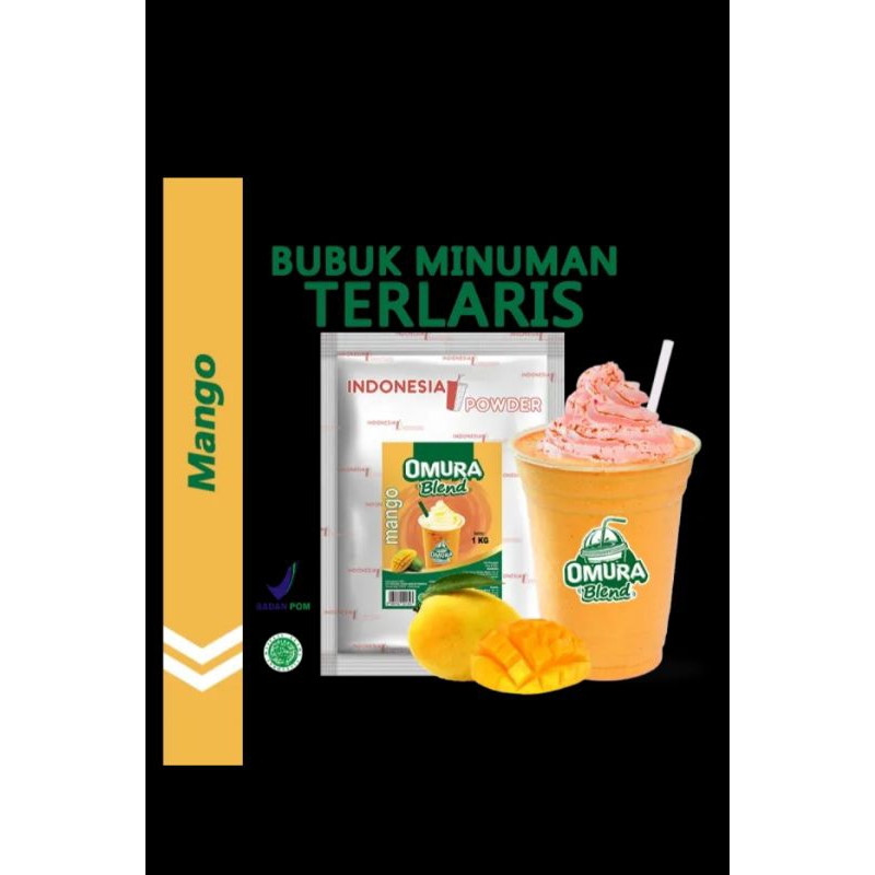 

Omura Blend Bubuk Minuman 1 kg Rasa Mango