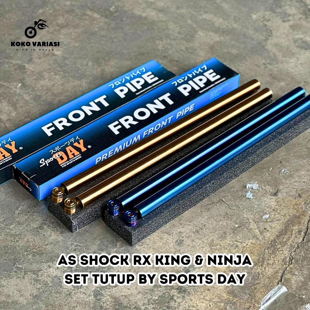 As Shock Depan Gold Biru Rainbow Ninja R RR RX King Mega Pro Tiger Tanpa Tutup
