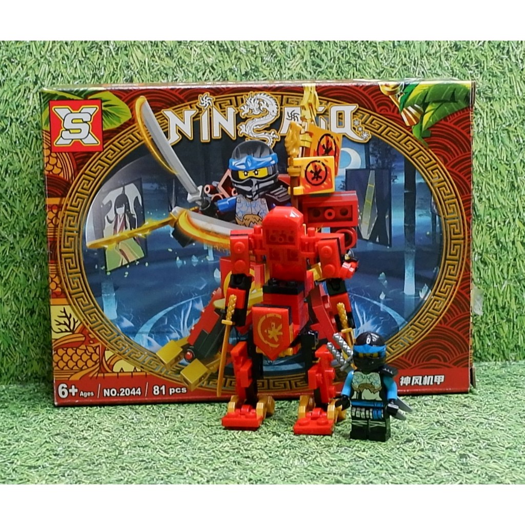 Mainan anak / bricks Ninja Go