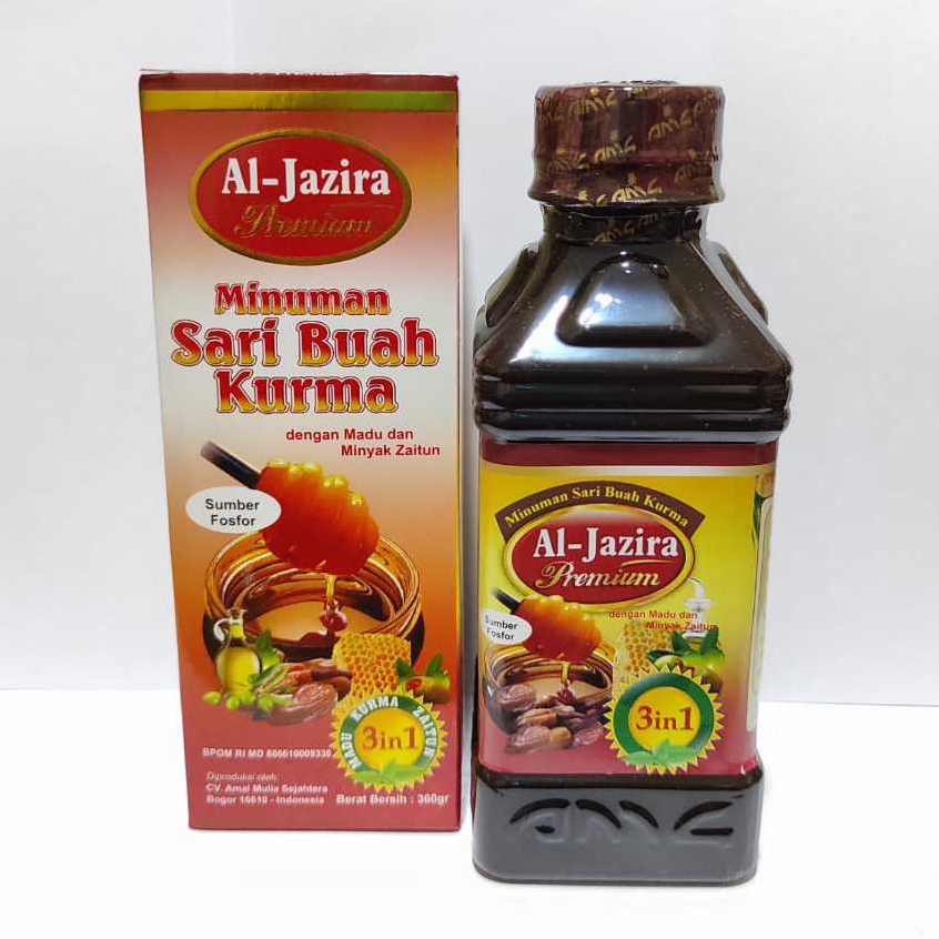 

Sari Kurma Al Jazira Madu plus Minyak Zaitun Premium