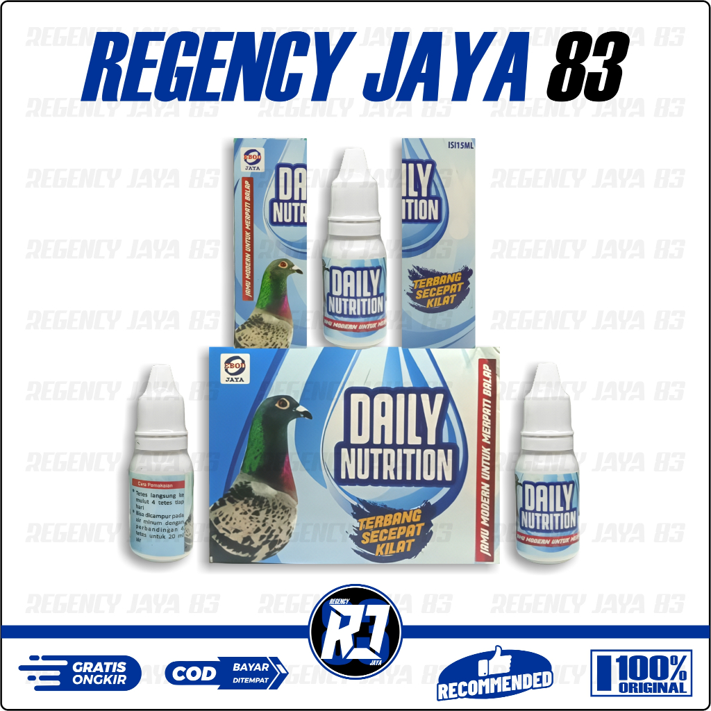 EBOD JAYA DAILY NUTRISI VITAMIN BURUNG MERPATI