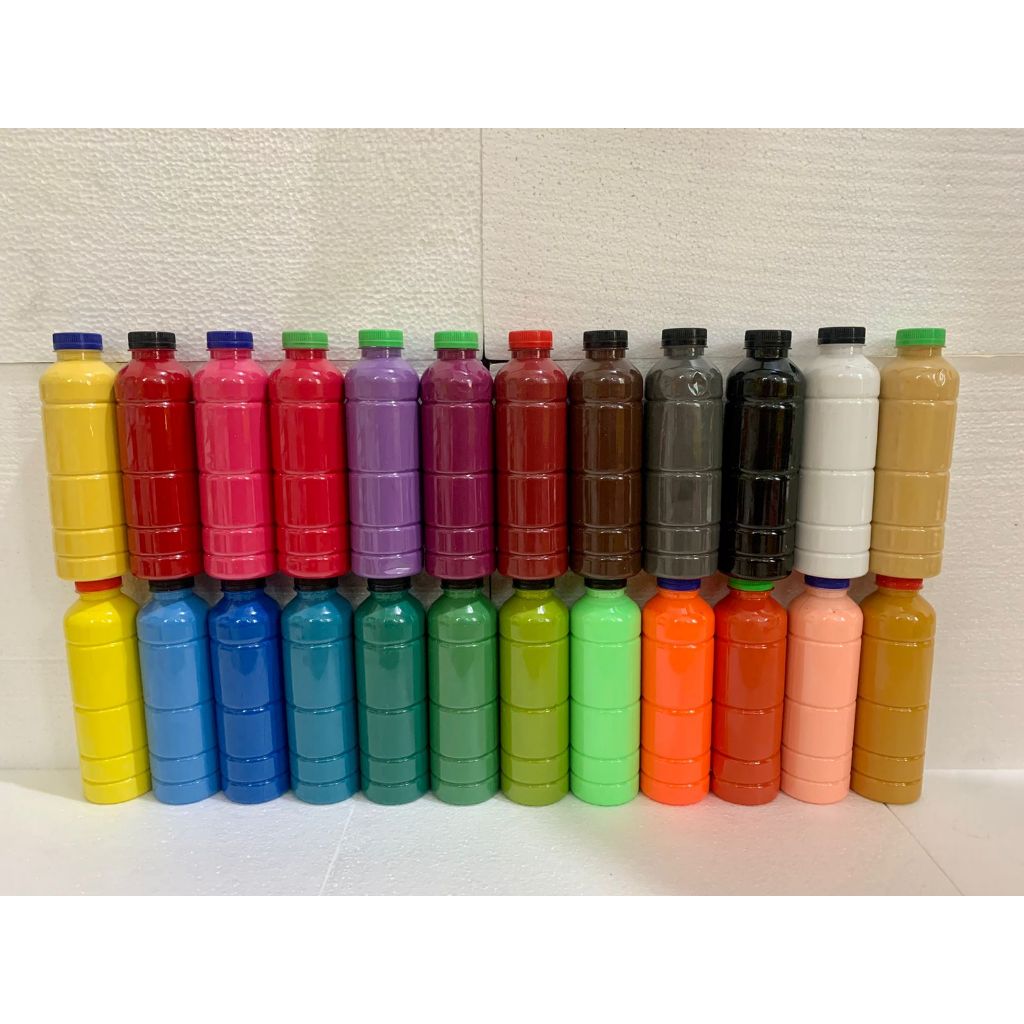 

Cat Akrilik 250 ml / Cat Lukis Kanvas / Cat Sterofoam Cat Lukis Gabus