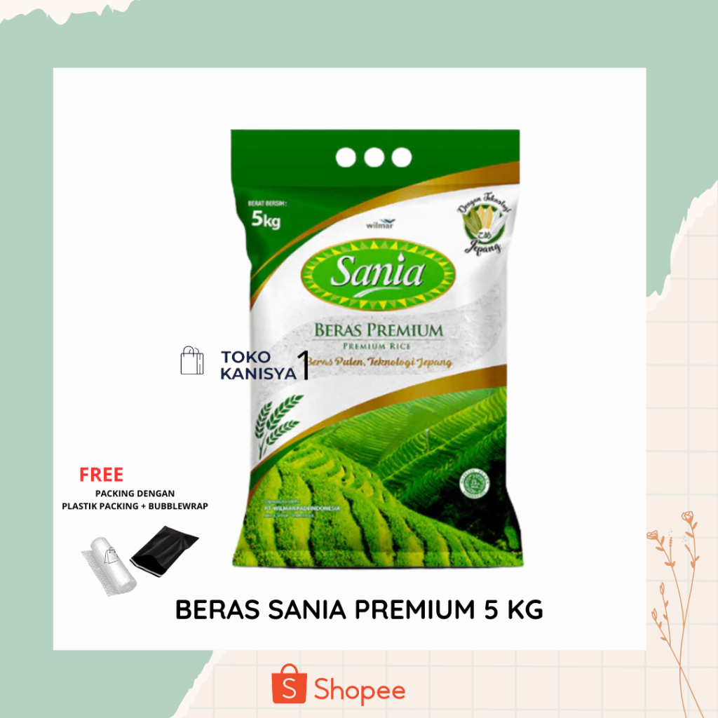 

Beras sania Premium 5 kg - tokokanisya1