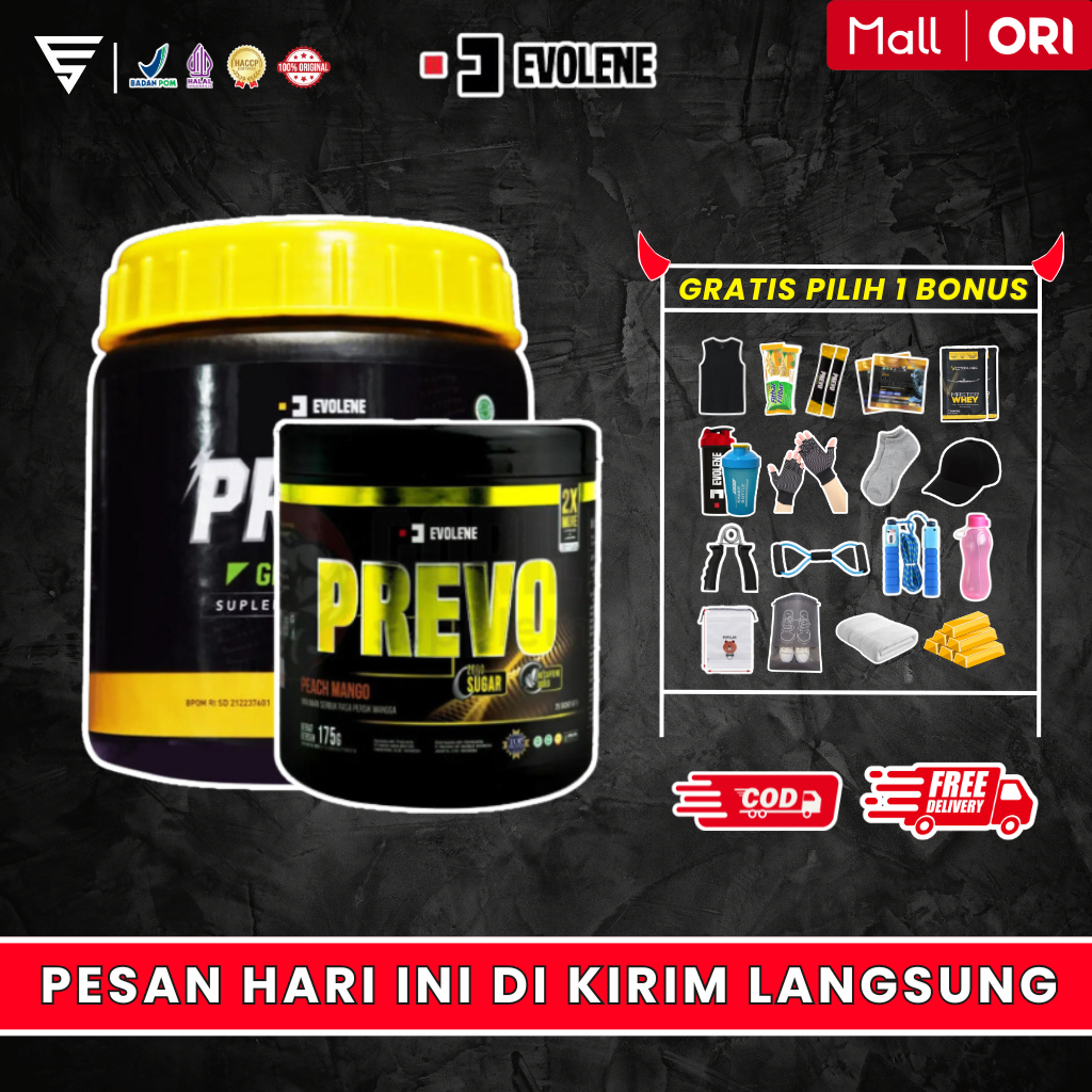 Evolene Prevo Preworkout PWO (45 sachet)