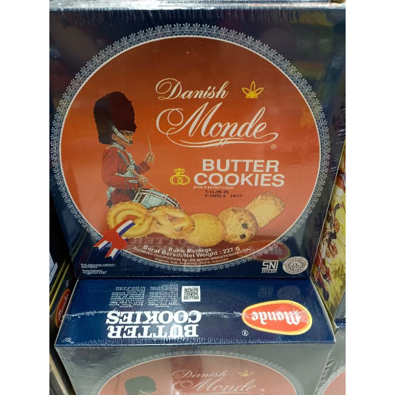 

monde butter cookies 227 gr