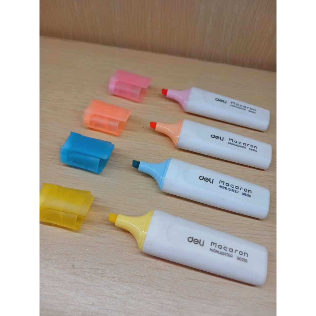 

Deli Highlighter / Penanda 1-5 mm Warna Cerah ES621S