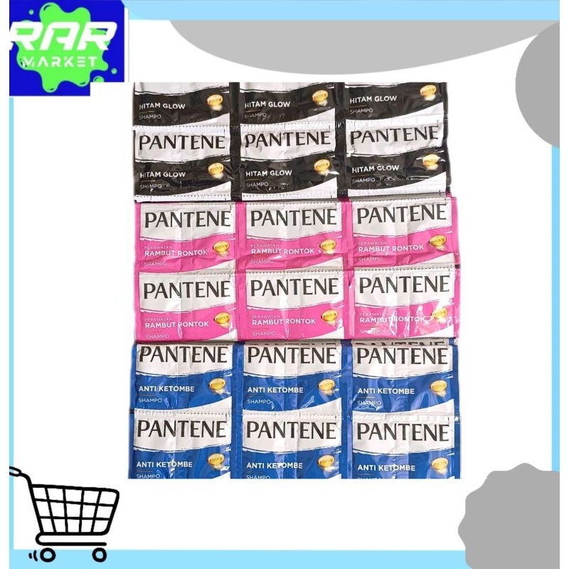 (3PAKET)SHAMPO PANTENE SACHET/ SHAMPO PANTENE RENTENG