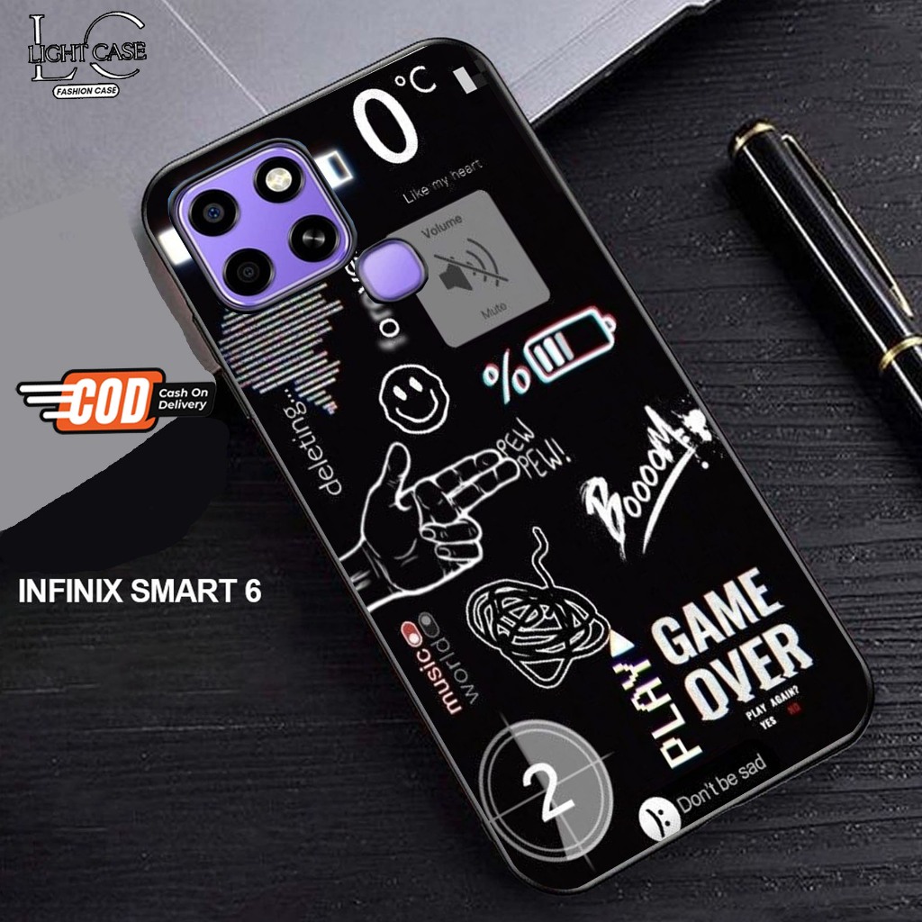 CASE GLOSSY INFINIX SMART 6 dan ALL TYPE SMARTPHONE & ANDROID Bisa request tipe Cassing Hp - Case Te