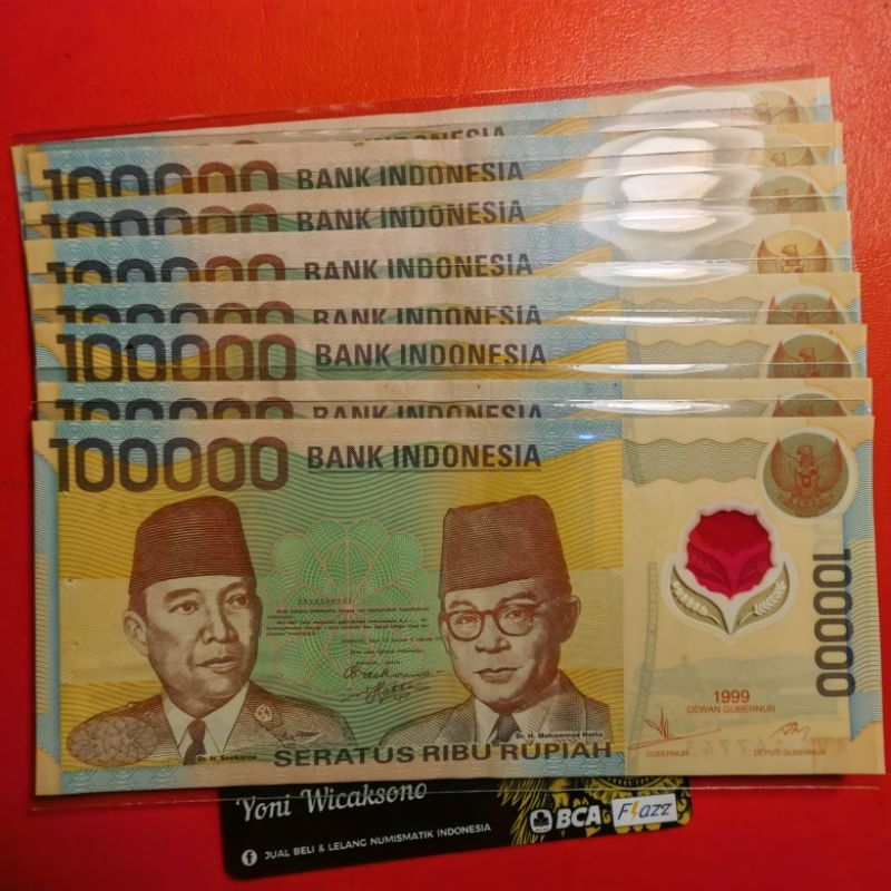 100000 polymer tahun 1999  bagus