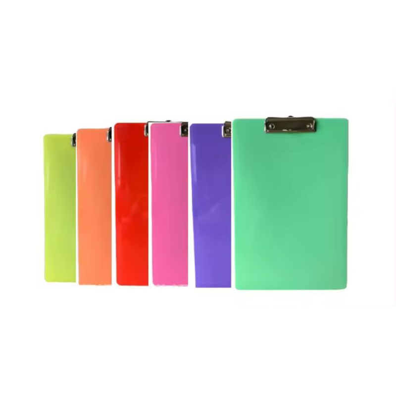 

Clipboard Papan Klip Plastik A4 Papan Alas Ujian