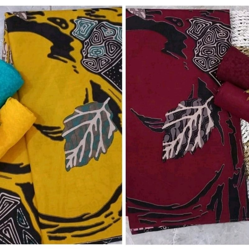 Kain Batik Pekalongan Motif Bunga Slaras