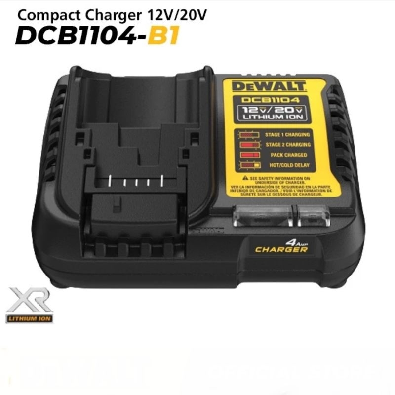 CHARGER DEWALT DCB1104