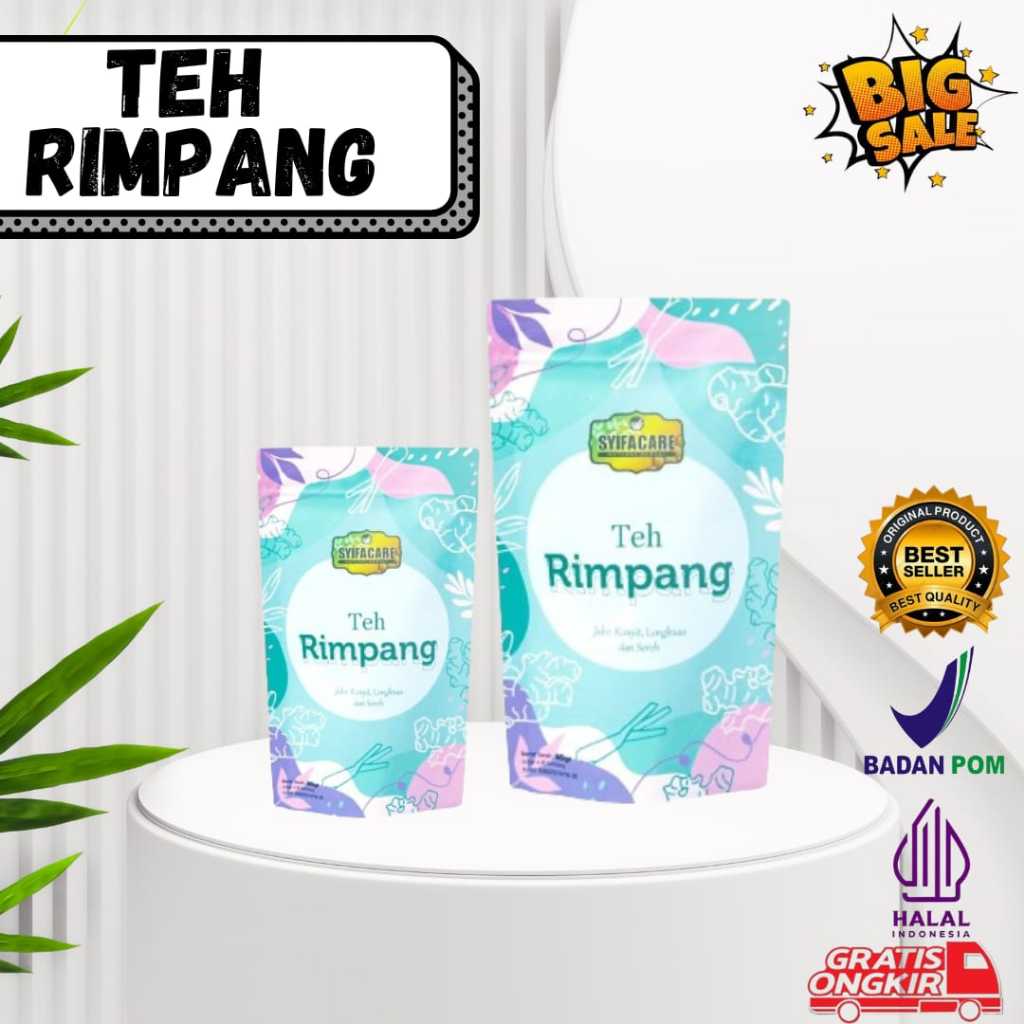 

Teh Rimpang Bpom Syifacare Minuman Rempah Ala JSR Original