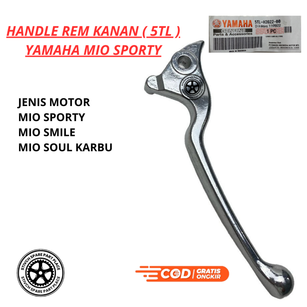 HANDLE REM KANAN VARIO / MIO SMILE / MIO SPORTY / MIO SOUL KARBU / HANDLE REM KANAN MIO SPORTY/SMILE
