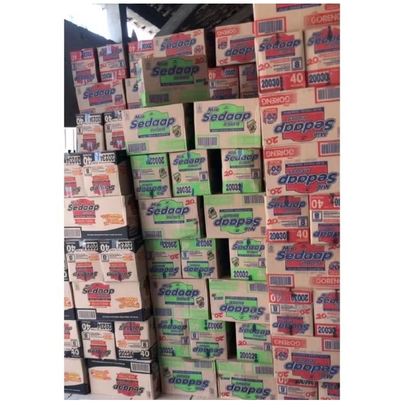 

Mie sedap goreng mie sedap kuah 1 dus isi 40pcs rasa mix/campur