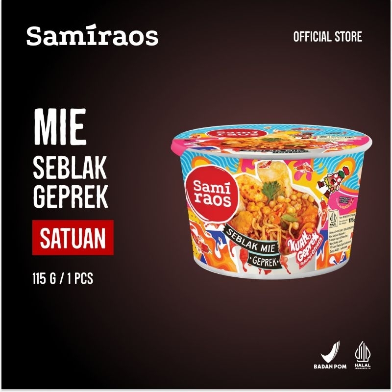 

SAMI RAOS:MIE SEBLAK GEPREK INSTAN SAMI RAOS