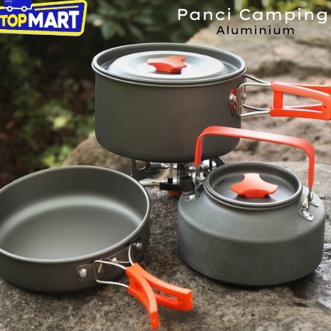 Pusat Original  Alat Masak Camping Cooking Set Camping Panci Camping Set Alat Masak Outdoor