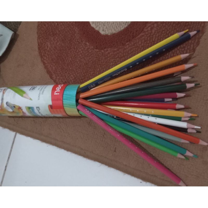 

DELI PENSIL WARNA 24