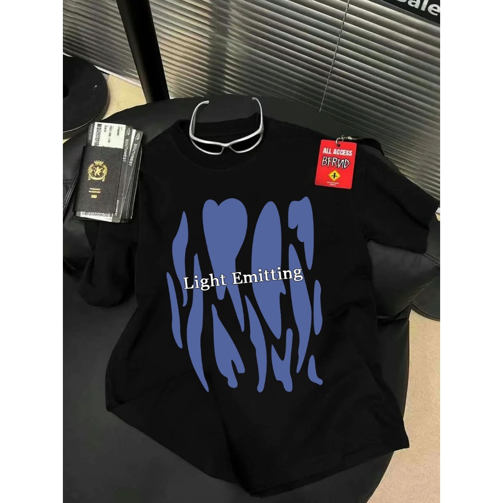 kaos wanita putih skena sinchan cute outfit oversize tshirt y2k style cocotmall