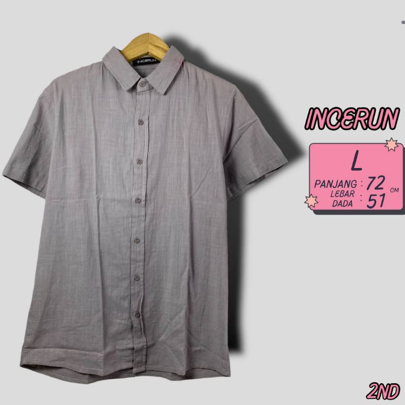 Kemeja Polos Wanita Incerun Size L
