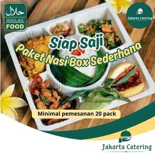 

Paket Nasi Box Premium Enak/Halal/Lezat Paling Murah Makanan Siap Saji Favorit Acara