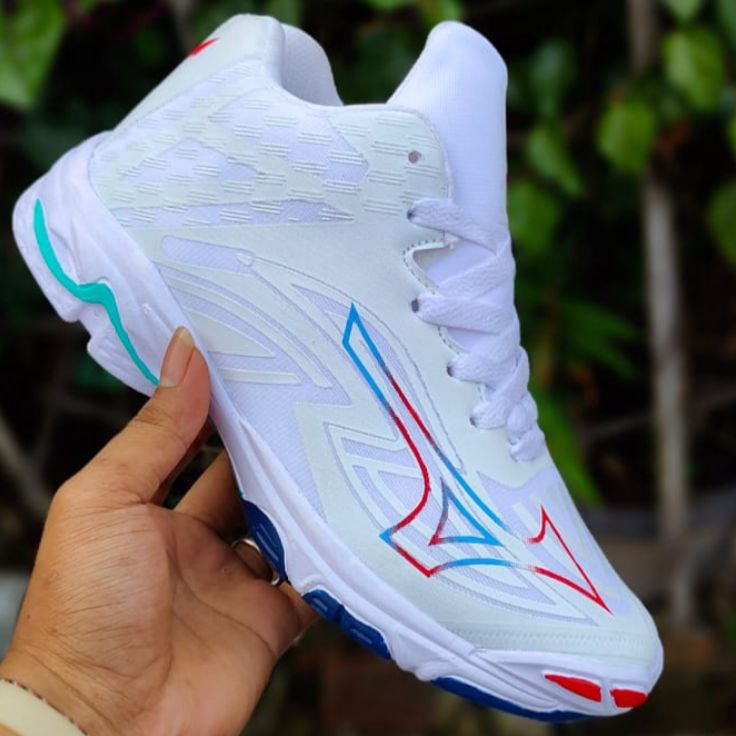 New Limited  Sepatu Volly mizuno wanita size 36 37 38 sepatu mizuno wlz 7 mid Sepatu volly