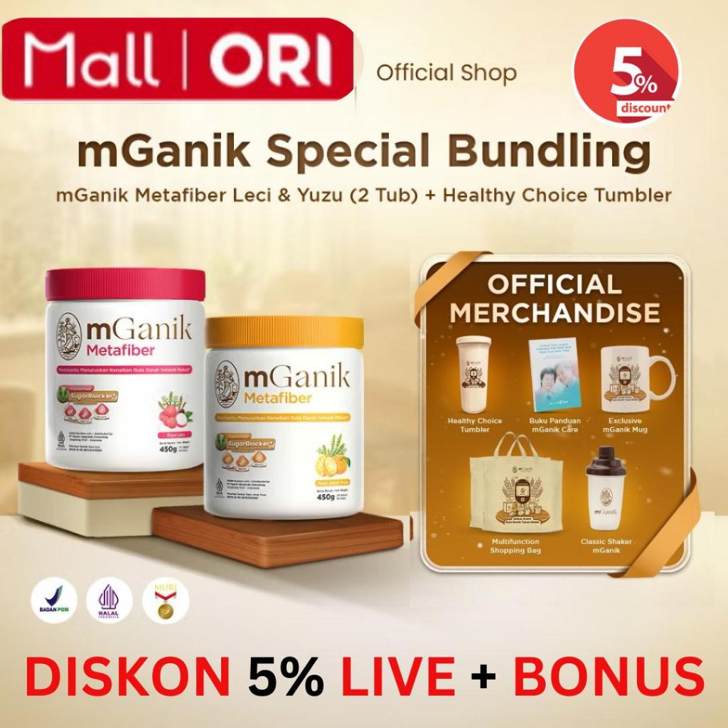 

mGanik Metafiber Jeruk Yuzu 450gr - Suplemen Diabetes