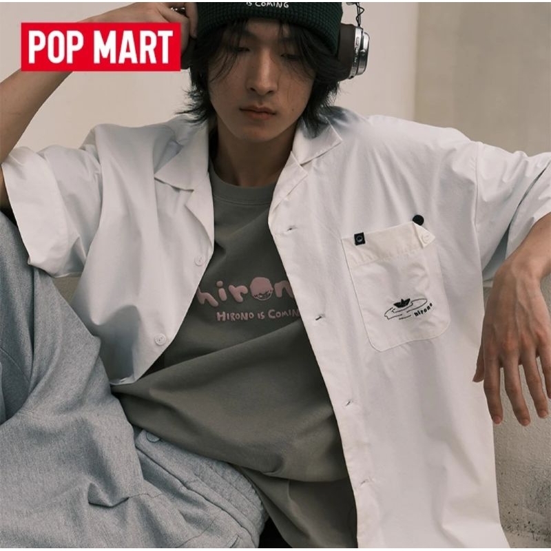 POPMART Ori Hirono is Coming • Unknown Journey Short Sleeve Shirt PM303