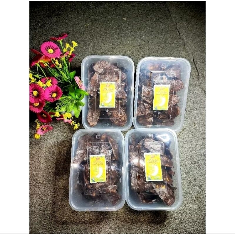 

Kripik Pisang Bidikin Rasa Coklat lumer