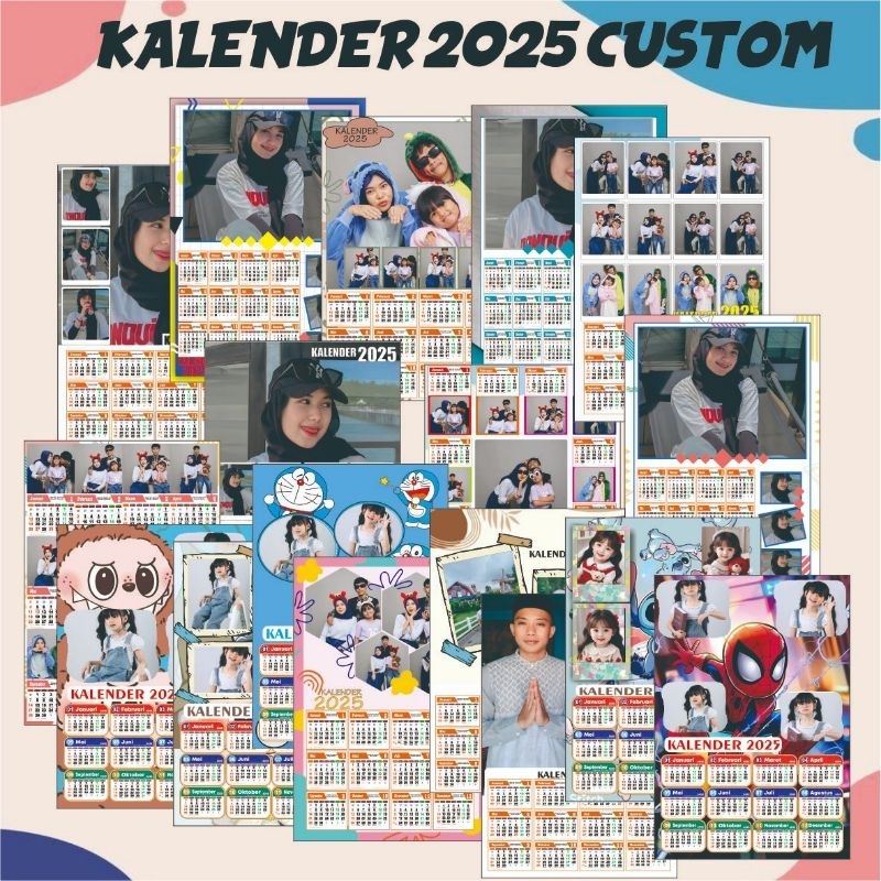 

KALENDER CUSTOM FOTO / KALENDER 2025