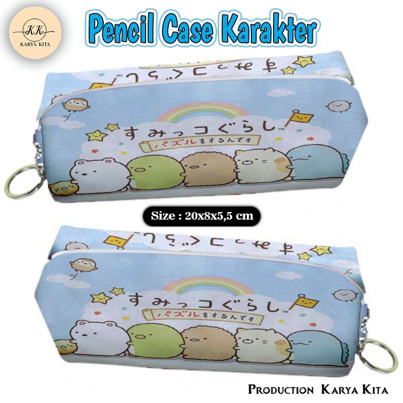

{COD TERLARIS TEMPAT PENSIL} KOTAK PENSIL GAMBAR KARAKTER SUMIKKOGURASHI TAK01