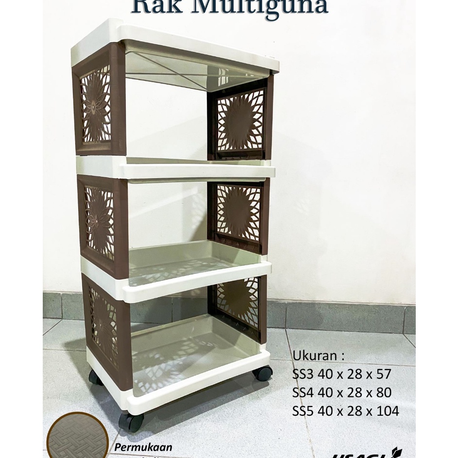 Silahkan Beli RAK YOYO RAK SERBAGUNA DORONG RODA USAGI