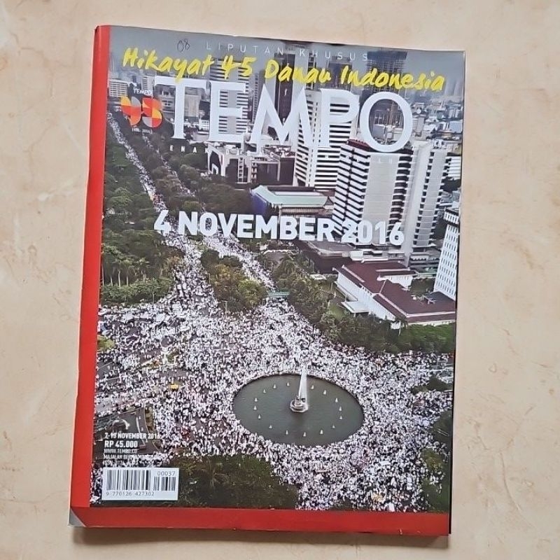 Majalah Tempo Terbaru 4 November 2016