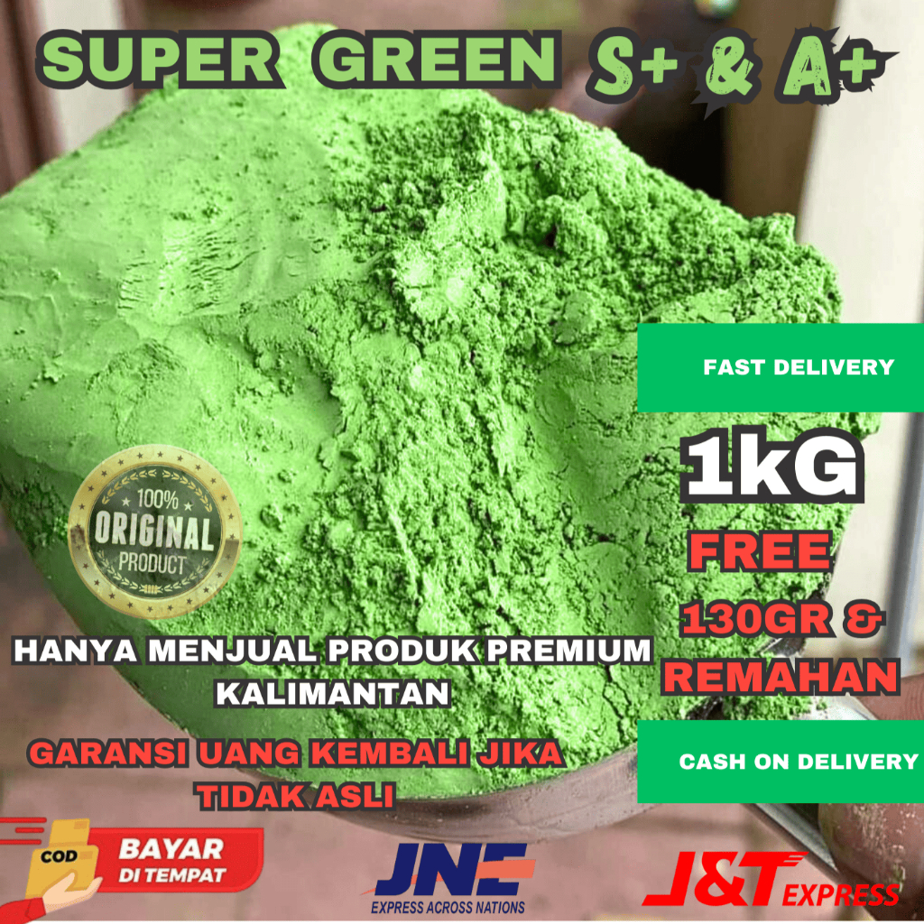 

[1KG GRATIS 130GRAM] BUBUK STAMINA NANO POWDER TEH HIJAU PURLI BUBUK HERBAL STAMINA PURL!!