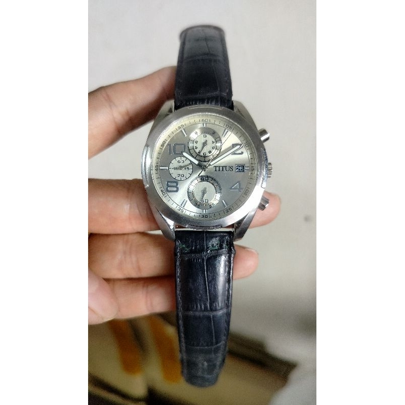 Jam tangan pria bekas second TITUS crono