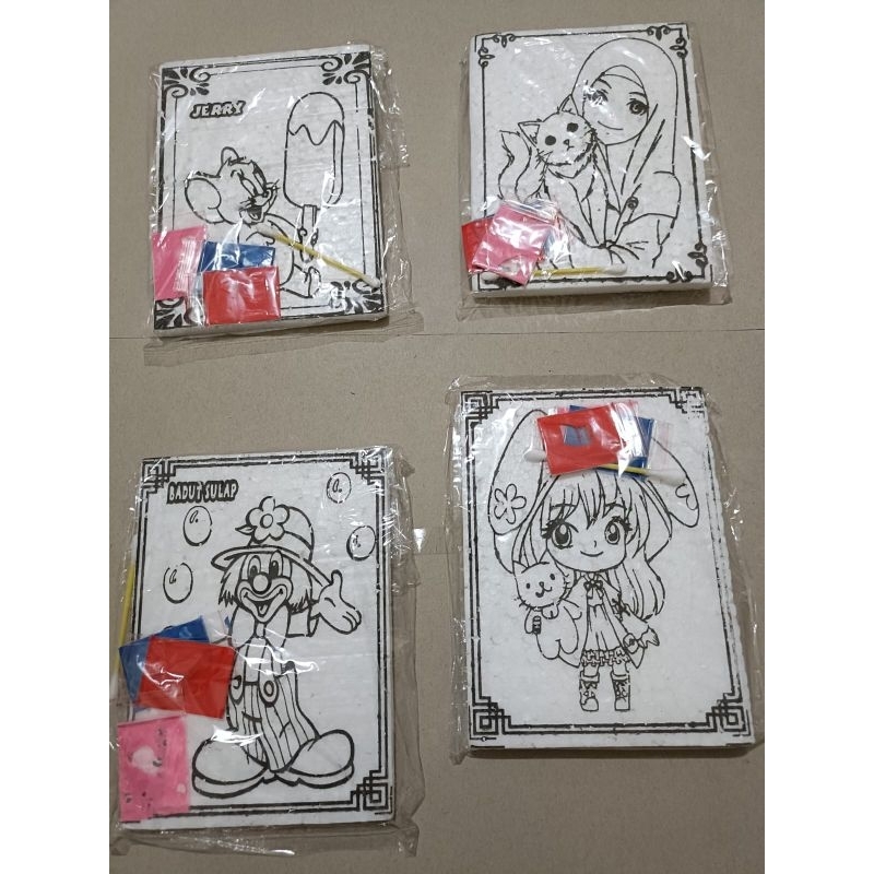 

mainan strofoam lukis isi 20 pcs